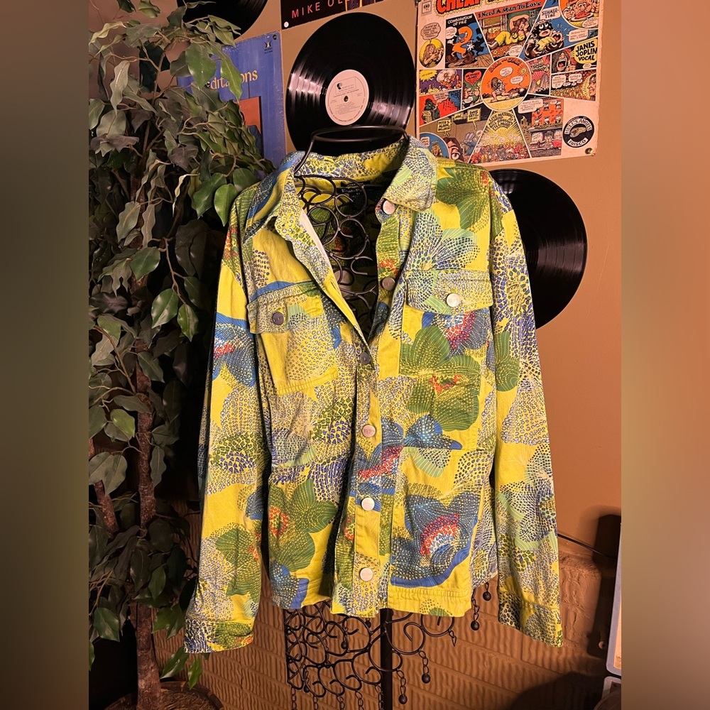 Vintage floral jacket